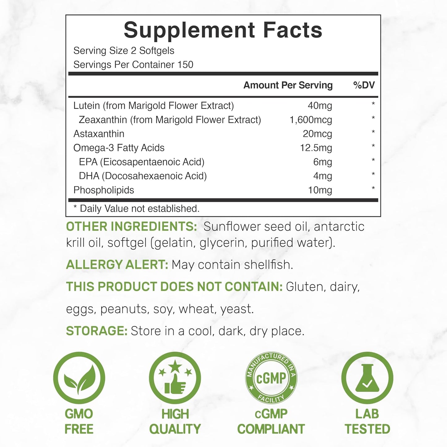 Luteina 40mg (Con Zeaxantina) - Deal Supplement