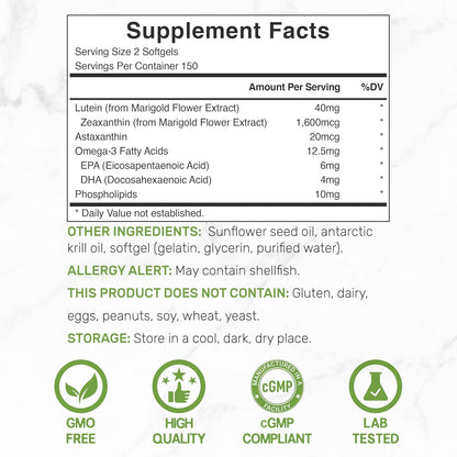 Luteina 40mg (Con Zeaxantina) - Deal Supplement