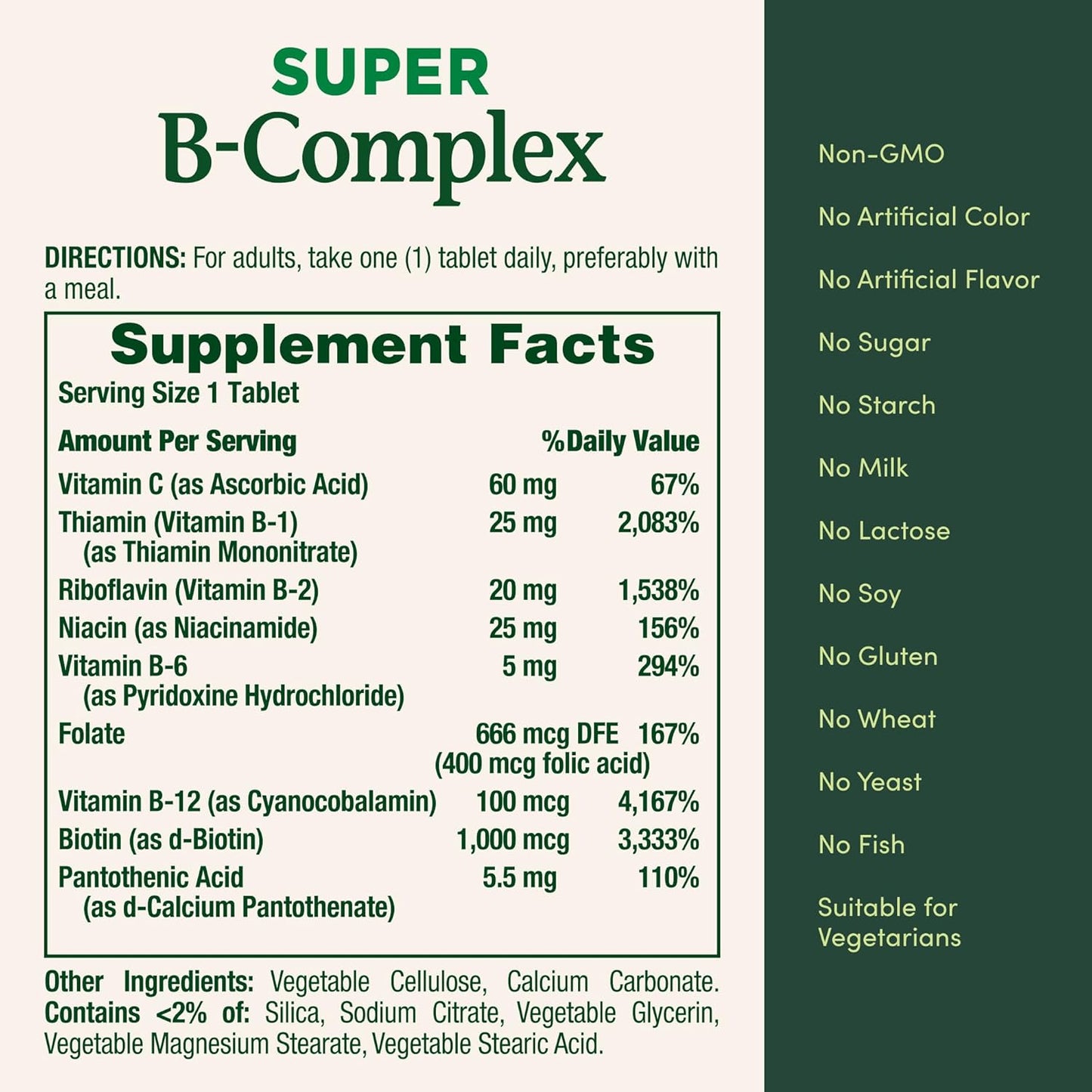 Super B Complex - Nature's Bounty