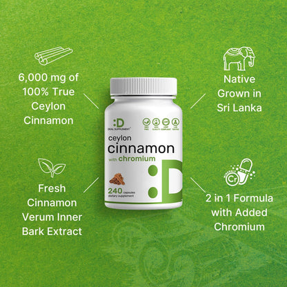 Canela Ceilán (con Cromo) - Deal Supplement