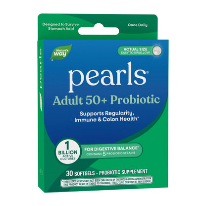 Pearls Adult 50+ Probiotic - Nature's Way