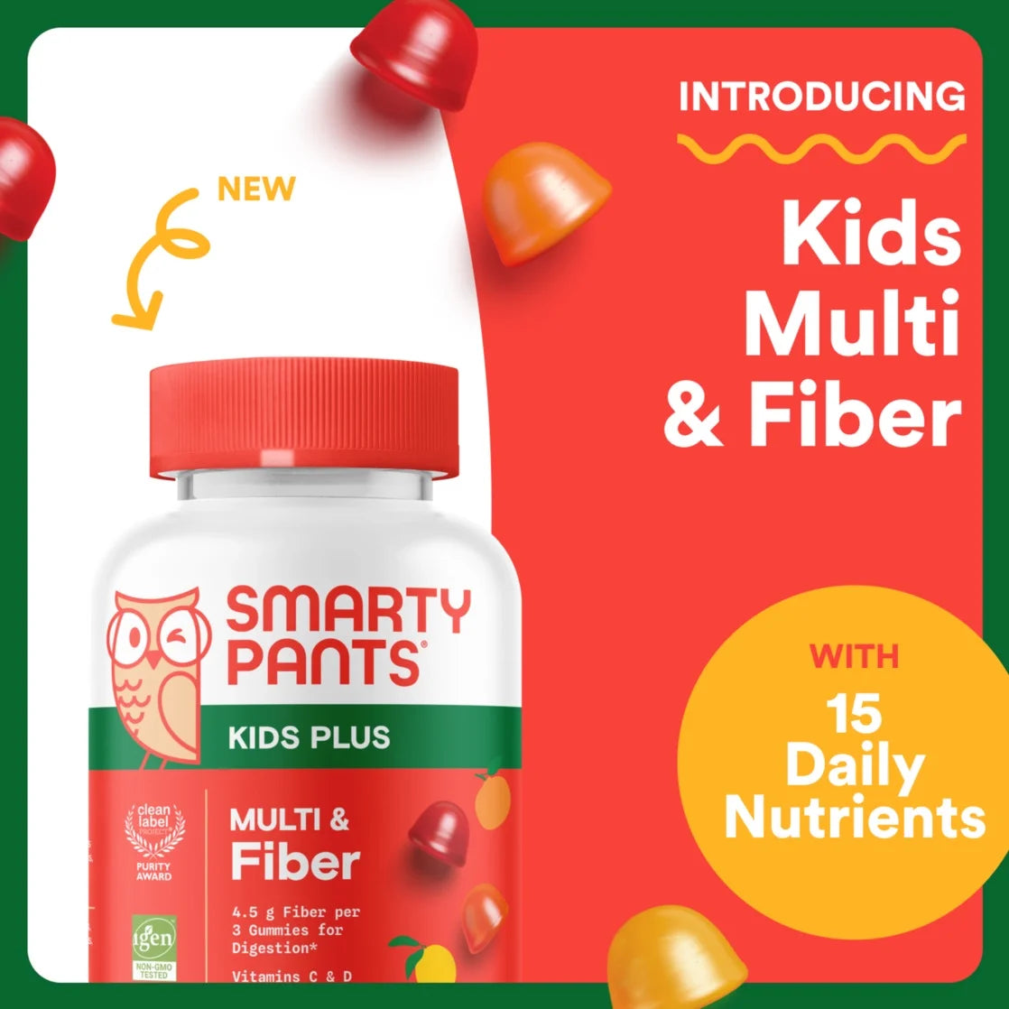 Kids Plus Multi & Fibra - Smarty Pants