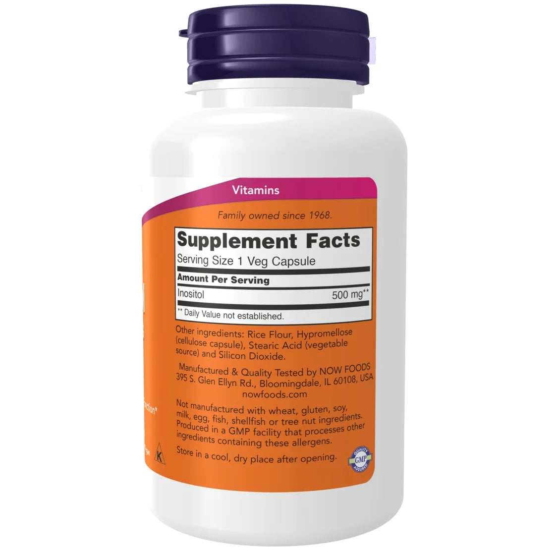 Inositol 500 mg - NOW