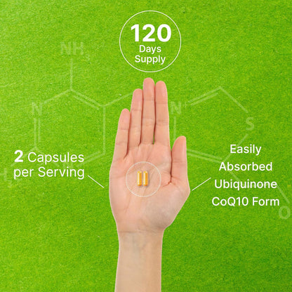 CoQ10 100mg (con Omega 3) - Deal Supplement
