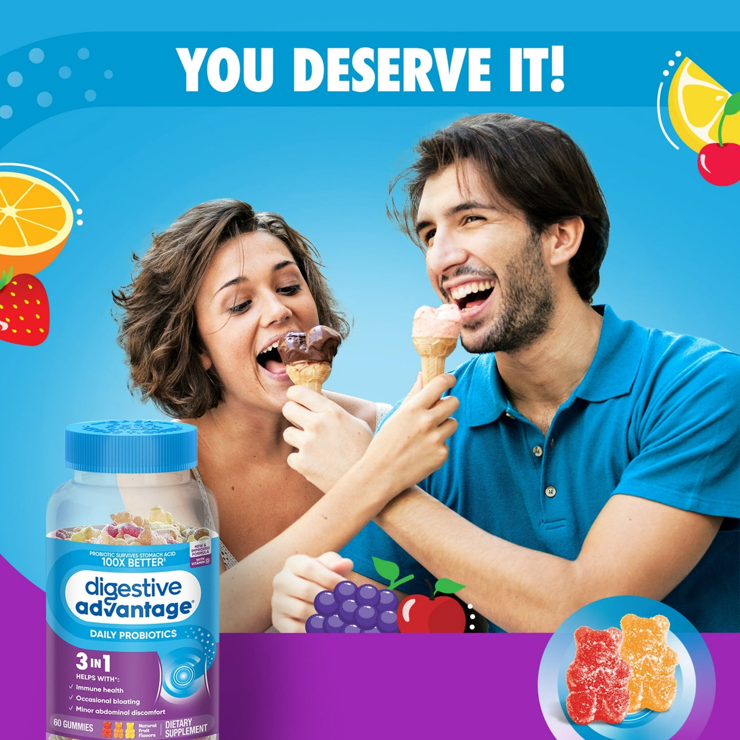 Daily Probiotics - Digestive Advantage
