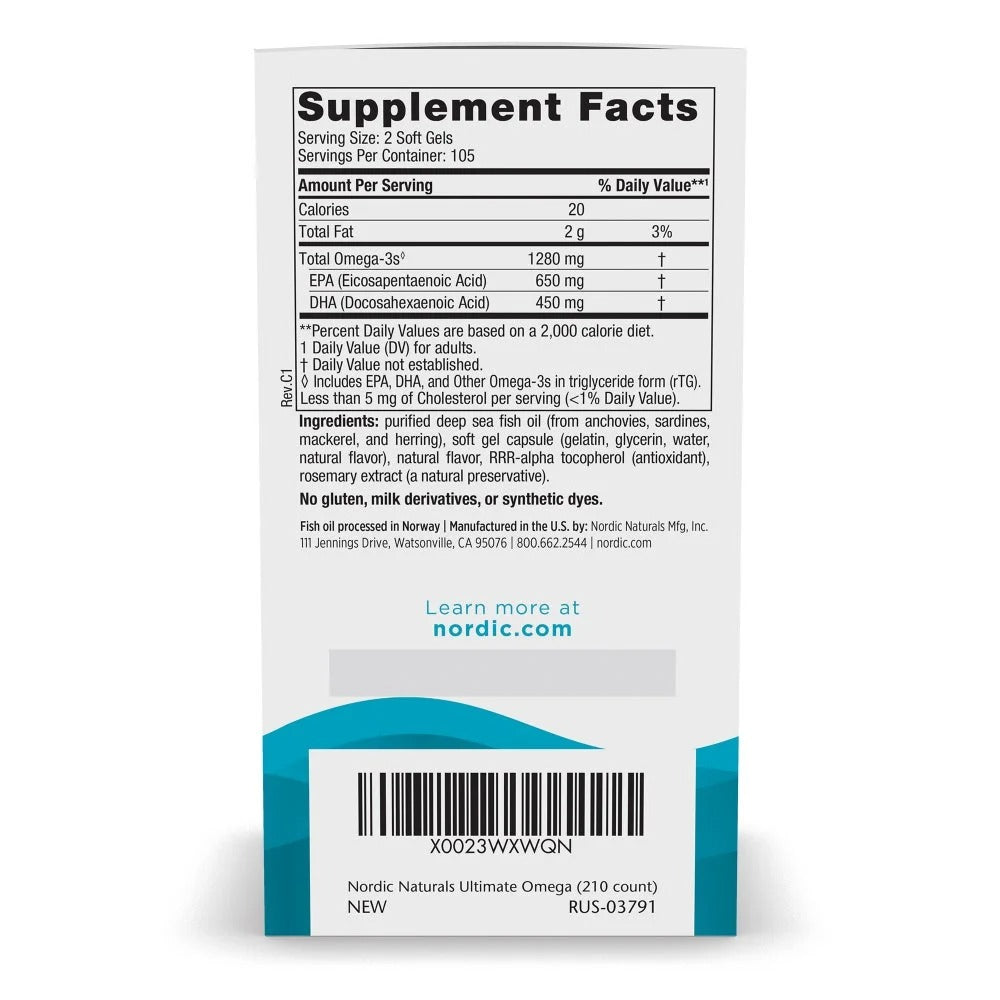 Ultimate Omega - Nordic Naturals