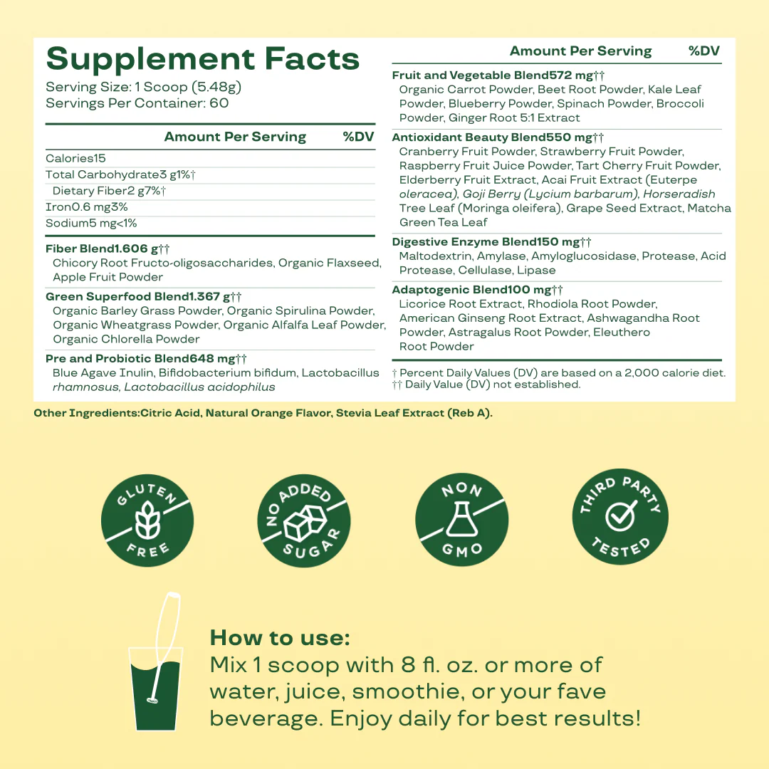 Greens & Superfoods - Bloom