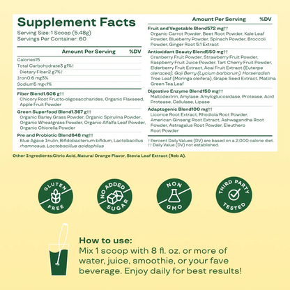 Greens & Superfoods - Bloom