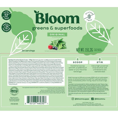 Greens & Superfoods - Bloom