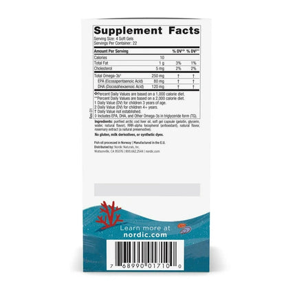 Children's DHA Mini Cápsulas - Nordic Naturals