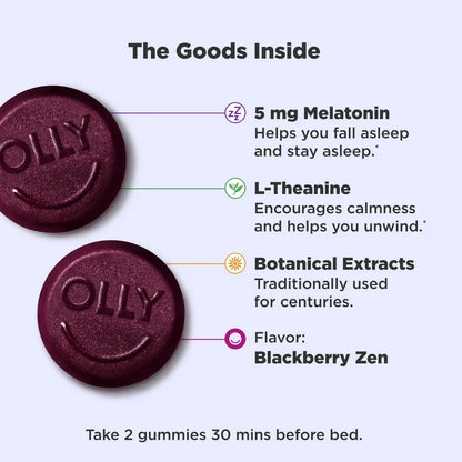 Extra Strength Melatonin 5mg Sleep Gummies - OLLY