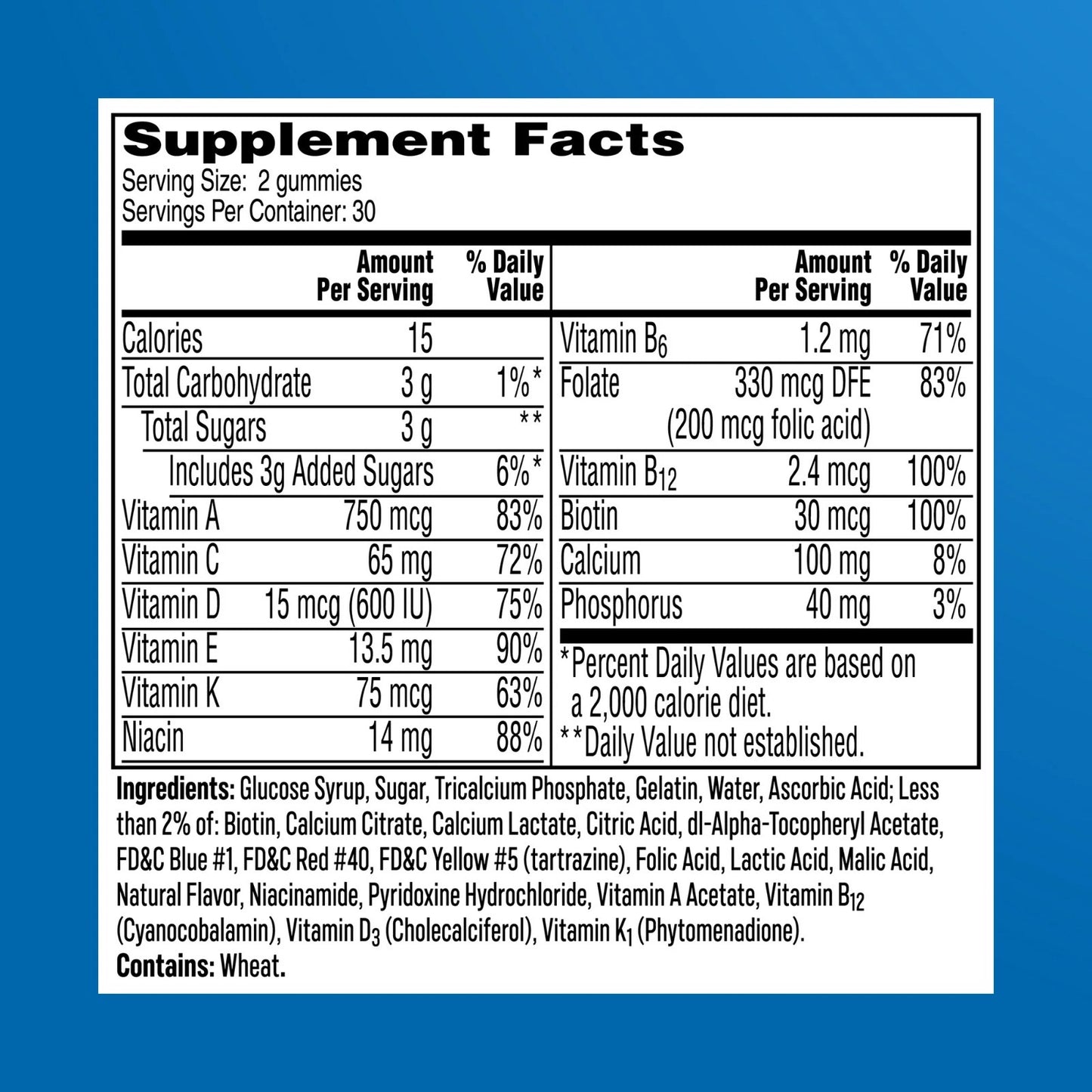 One A Day Adolescentes (Para Él) - MultiGummies