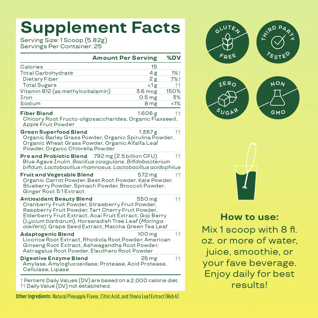 Greens & Superfoods - Bloom