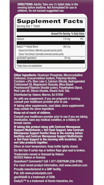 Menopause Support (Sueño Reparador) - Centrum