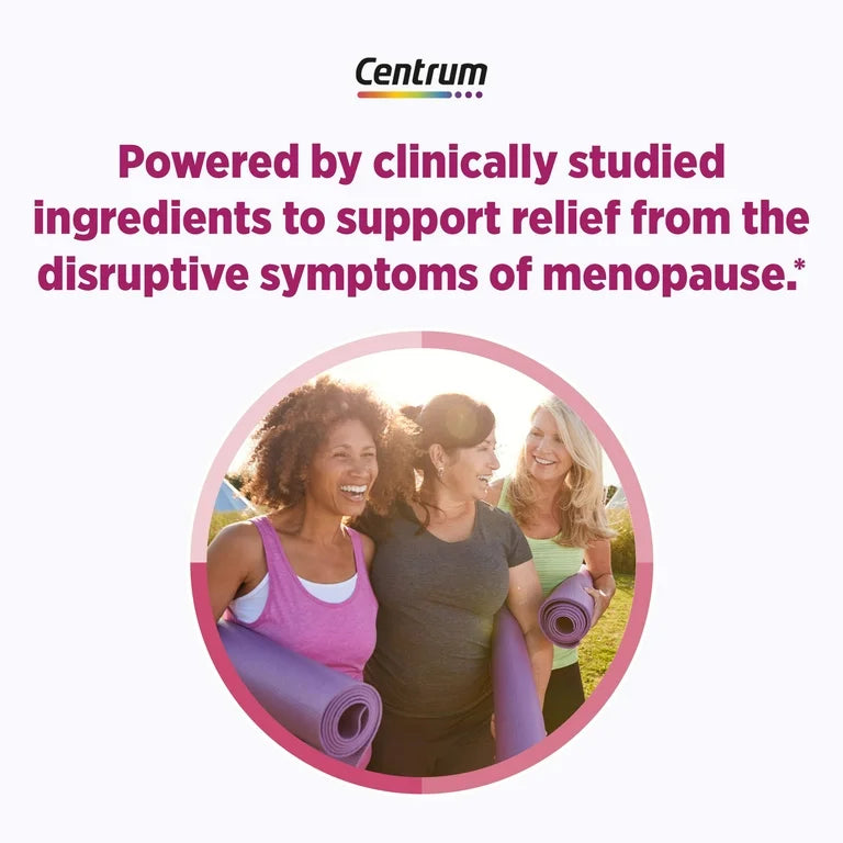 Menopause Support (Multivitamina+Apoyo Contra los Sofocos) - Centrum