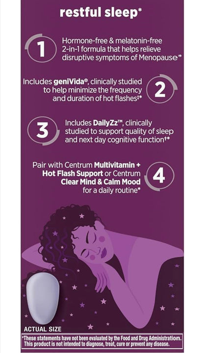 Menopause Support (Sueño Reparador) - Centrum