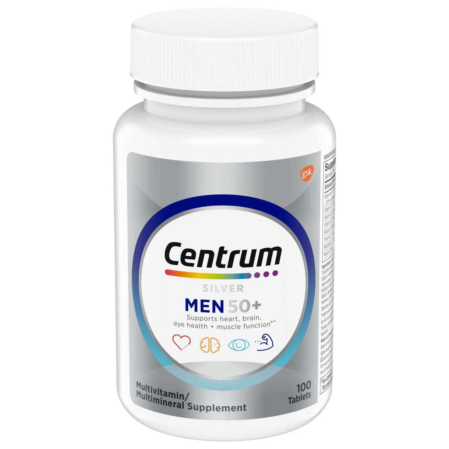 Multivitaminico para hombres mayores de 50 años - Centrum