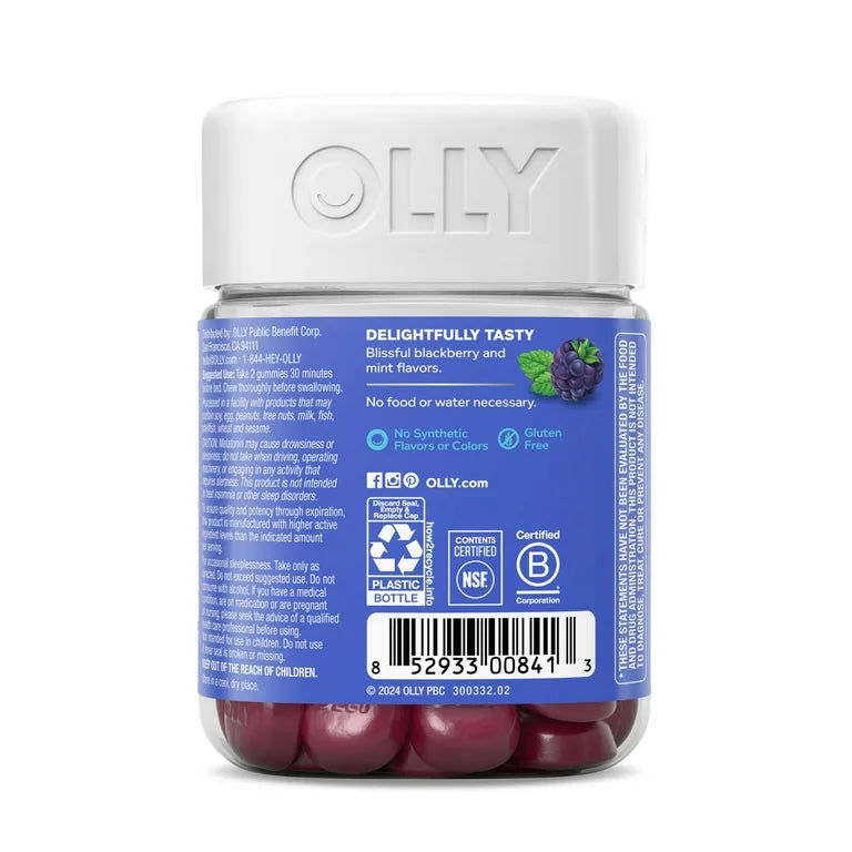 Extra Strength Melatonin 5mg Sleep Gummies - OLLY