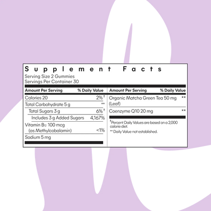 MATCHA Energy B12 Gummies - Lemme