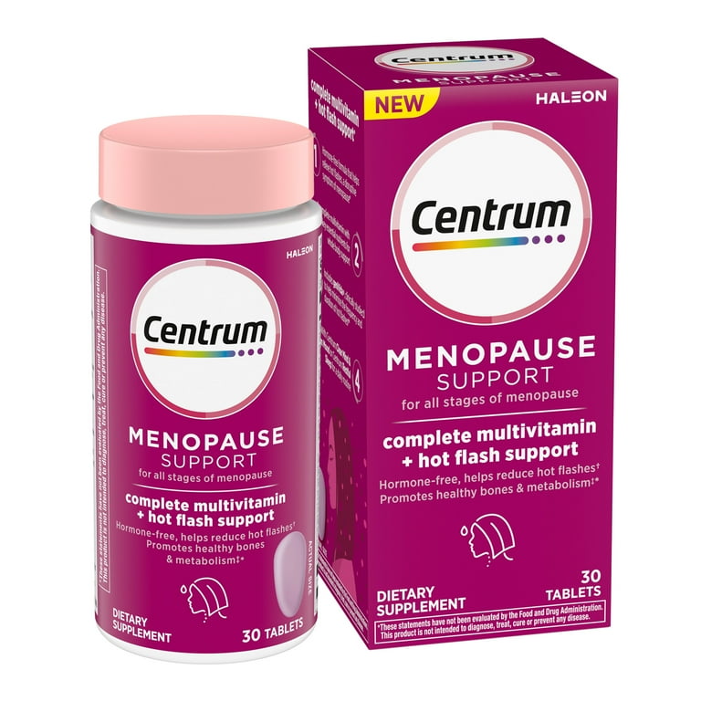 Menopause Support (Multivitamina+Apoyo Contra los Sofocos) - Centrum