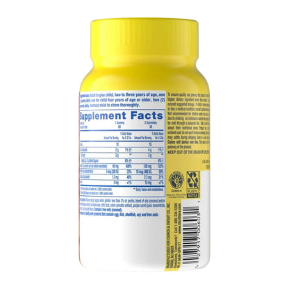 Immune C + Zinc y Vitamina D - L'il Critters