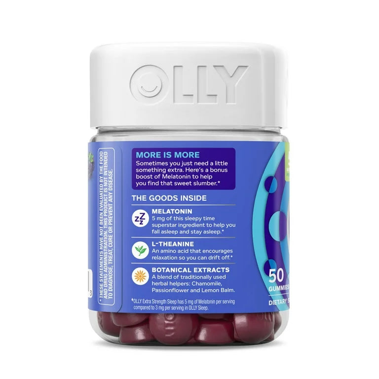 Extra Strength Melatonin 5mg Sleep Gummies - OLLY