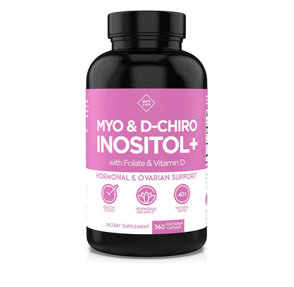 Myo & D-Chiro Inositol+ con Folato y vitamina D - Optify
