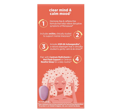 Menopause Support (Mente Clara y Apoyo al Estado de Ánimo) - Centrum