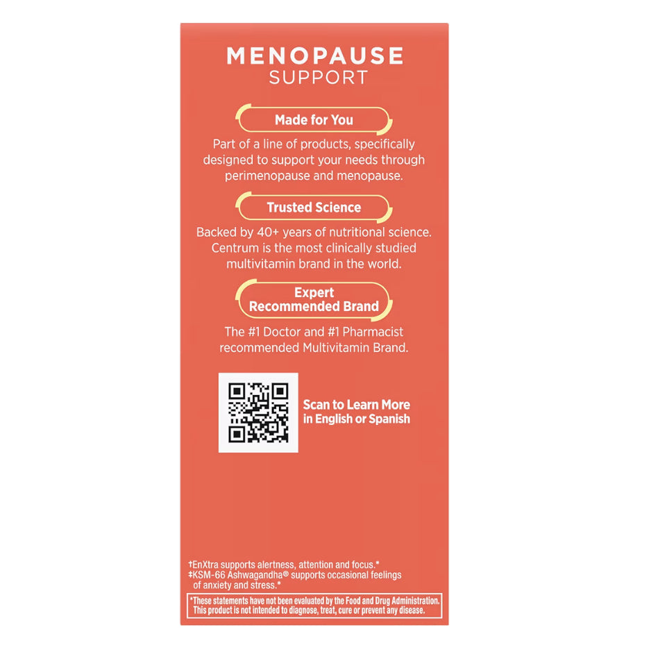 Menopause Support (Mente Clara y Apoyo al Estado de Ánimo) - Centrum