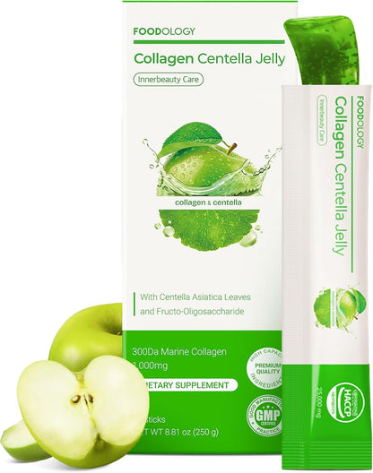 Collagen Centella Jelly (Green Apple) - FOODOLOGY