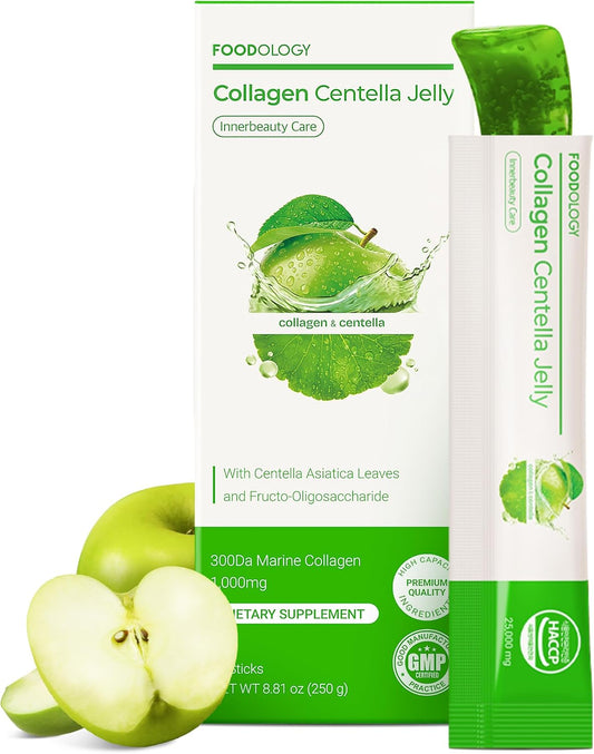Collagen Centella Jelly (Green Apple) - FOODOLOGY