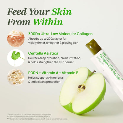 Collagen Centella Jelly (Green Apple) - FOODOLOGY