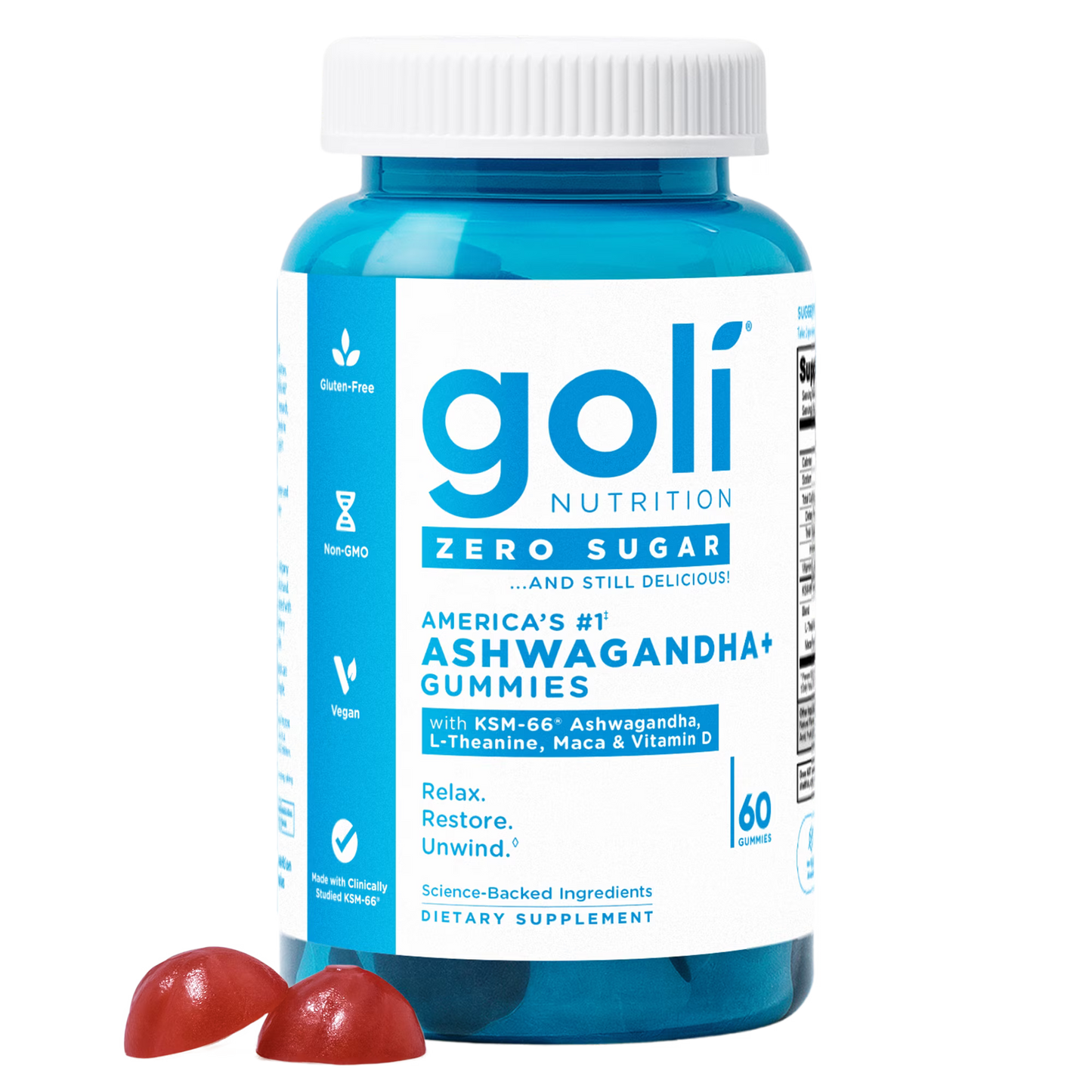 Ashwagandha - Sin Azúcar - Goli