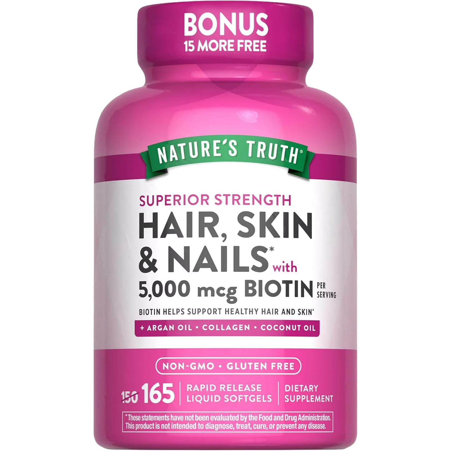 Superior Strength Hair, Skin & Nails - Nature's Truth