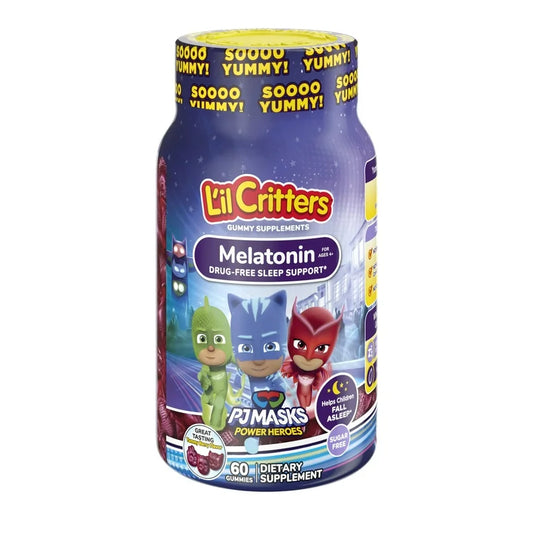 Melatonina 1MG Sin Azúcar PJ Masks - L'il Critters