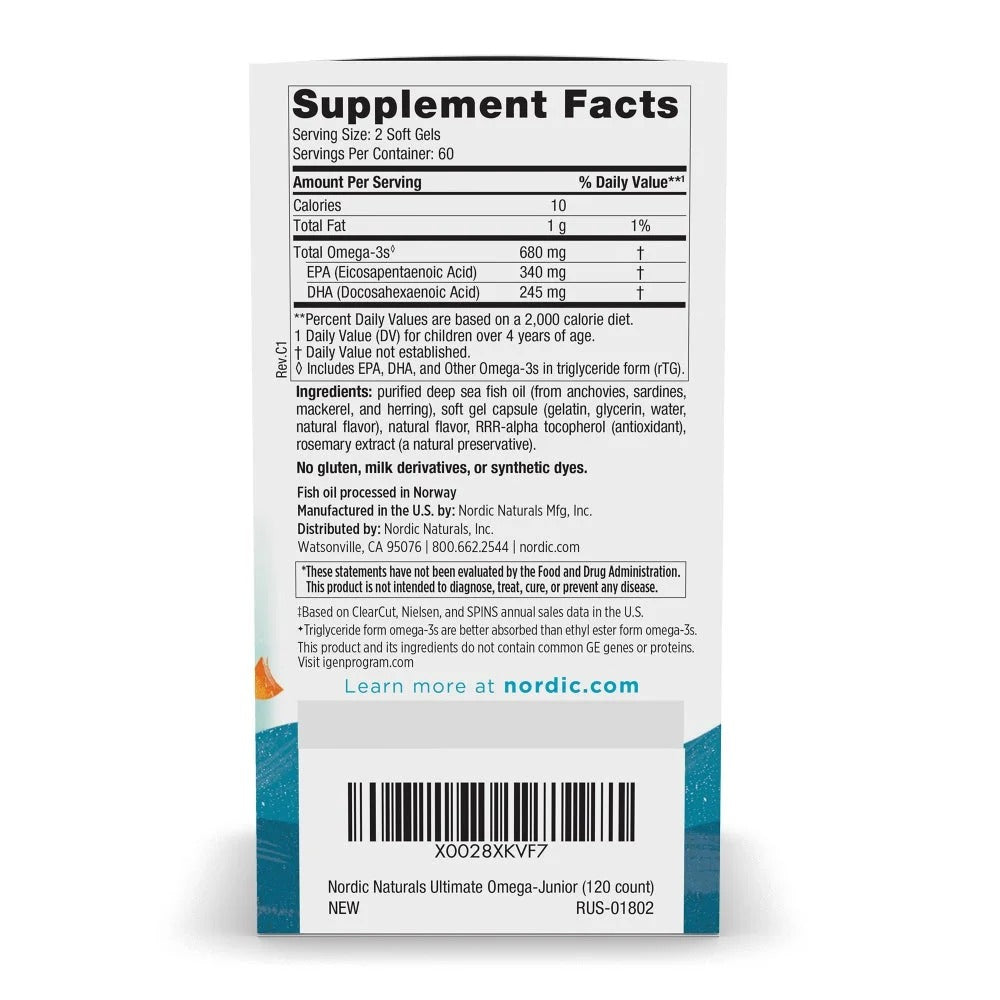 Ultimate Omega Junior - Nordic Naturals