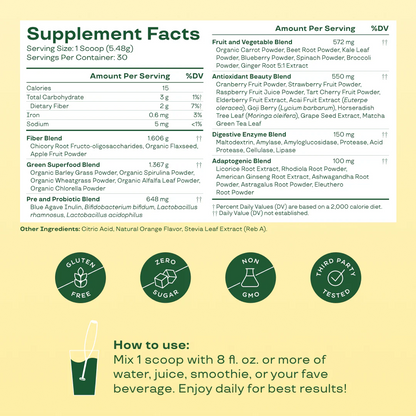 Greens & Superfoods - Bloom