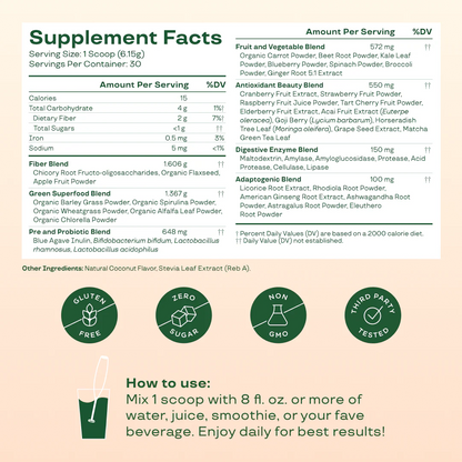 Greens & Superfoods - Bloom