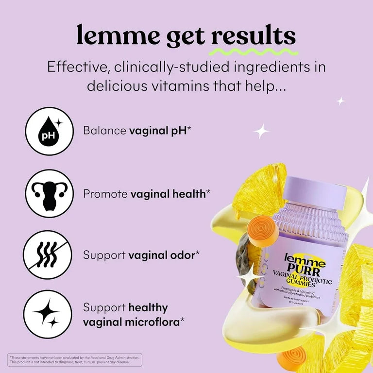 PURR Vaginal Probiotic Gummies - Lemme