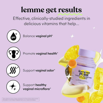 PURR Vaginal Probiotic Gummies - Lemme