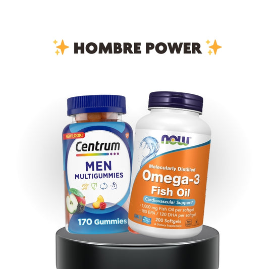 Hombre Power - Multivitamínico Hombre + Omega 3