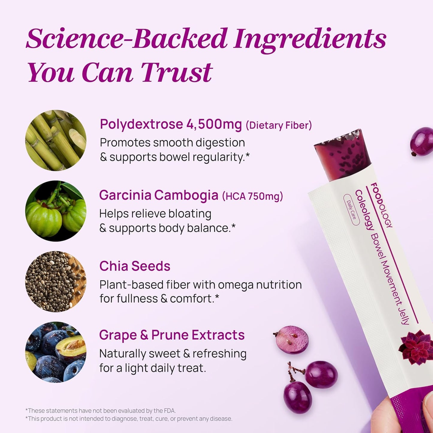 Coleology Bowel Movement Jelly (Grape & Prune) - FOODOLOGY