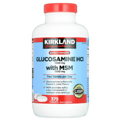 Glucosamina con MSM 1500mg - Kirkland