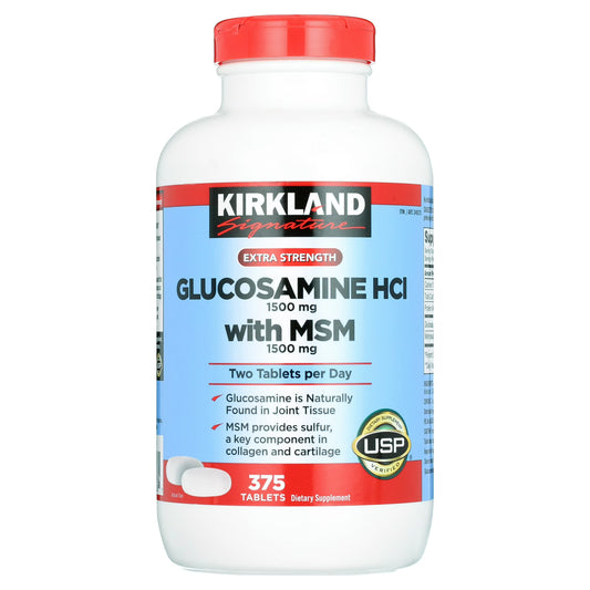 Glucosamina con MSM 1500mg - Kirkland