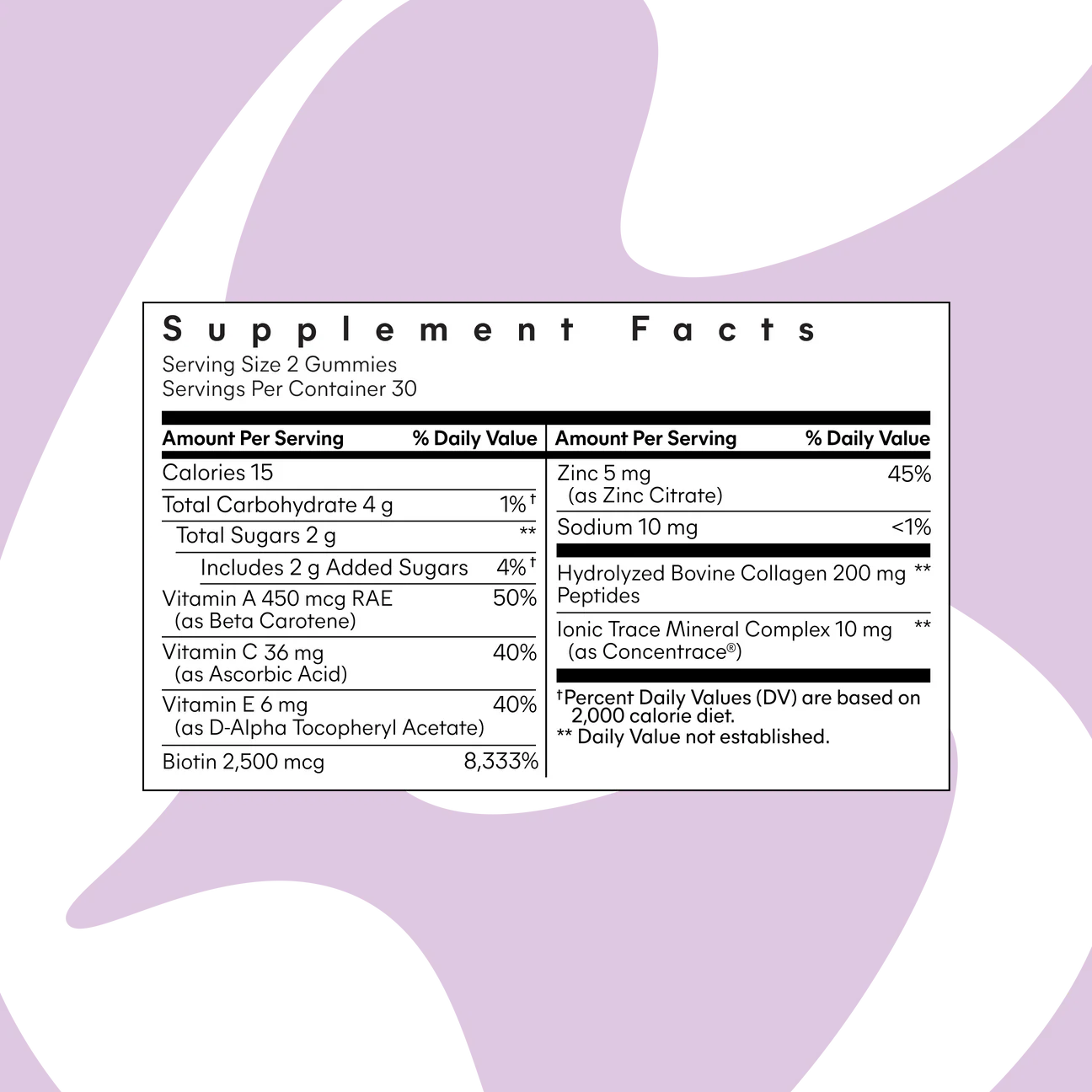 GLOW Hair Skin & Nails Gummies - Lemme