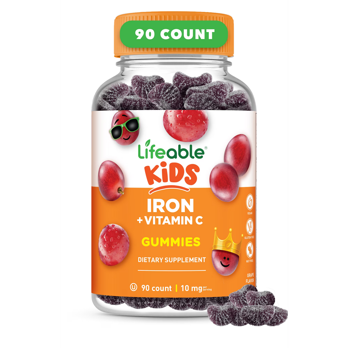Hierro+Vitamina C Kids Gummies - Lifeable