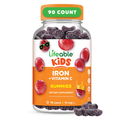 Hierro+Vitamina C Kids Gummies - Lifeable