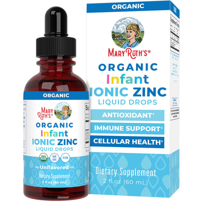Organic Infant Ionic Zinc Liquid Drops - Mary Ruth's