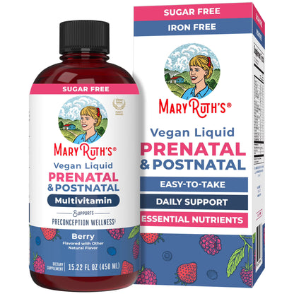 Líquido Vegano PreNatal y PostNatal - Mary Ruth's