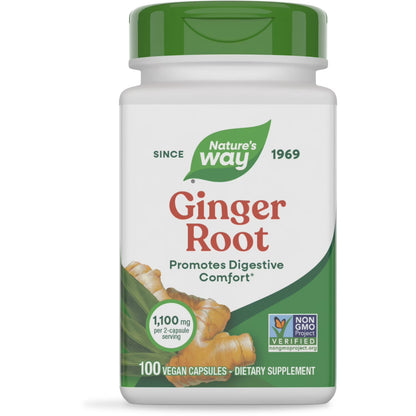 Raíz de Jengibre 1100 mg - Nature's Way
